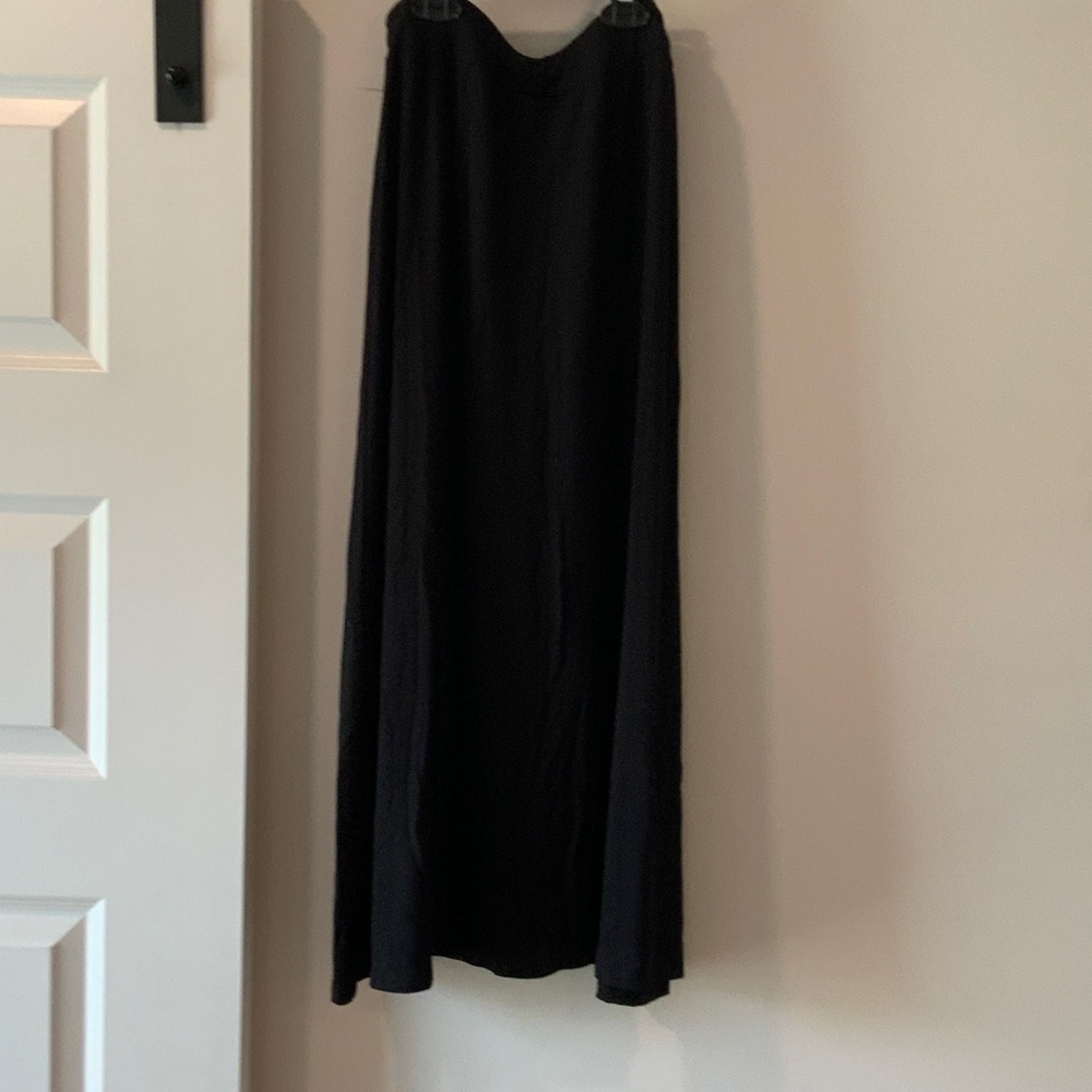 Elegant Black Maxi Skirt